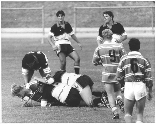 School rugby, Hawker College v Erindale College at Hawker Oval