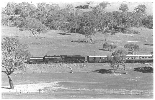 Garratt locomotive no. 6029, owned by the Railway Historical Society.