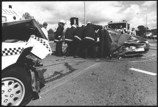 Traffic accident, Hindmarsh Drive