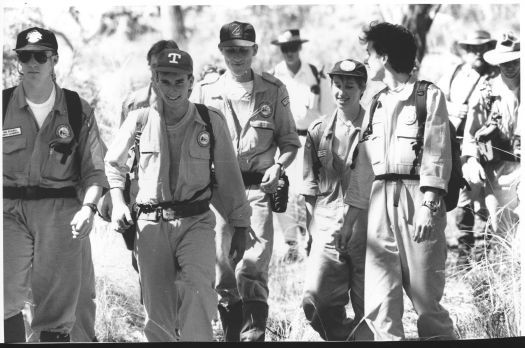 Search for a missing bushwalker in the Bullen Range