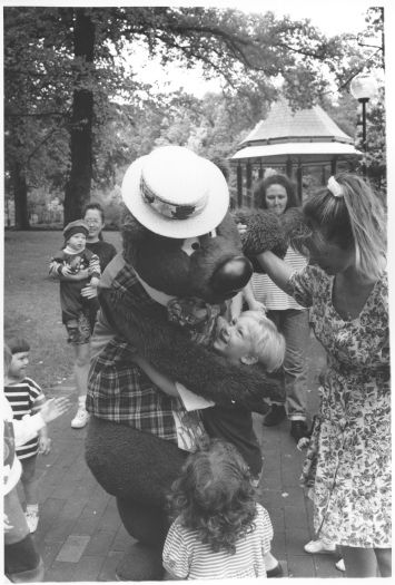 Humphrey B Bear in Glebe Park