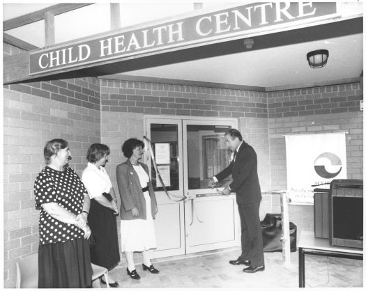 Opening Conder Child Health Clinic