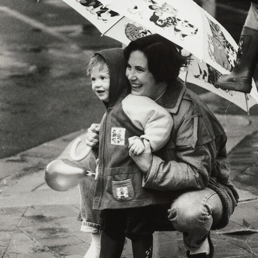 Canberra Festival Parade - Meryl Gowing and her son Chris