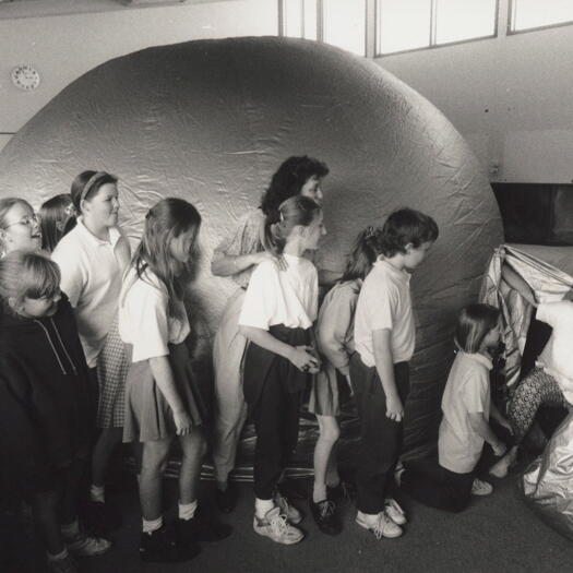 Irene Stow at Starlab Planetarium