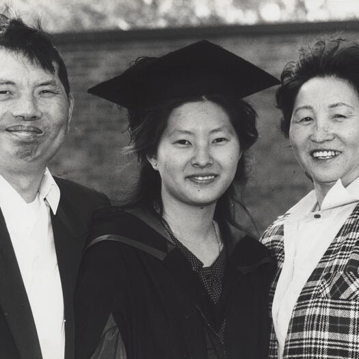 University of Canberra degrees being presented 