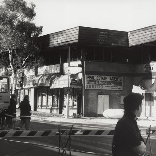 Weston Shopping Centre fire 