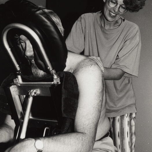 More to Life campaign - Lorraine Kennedy, masseur