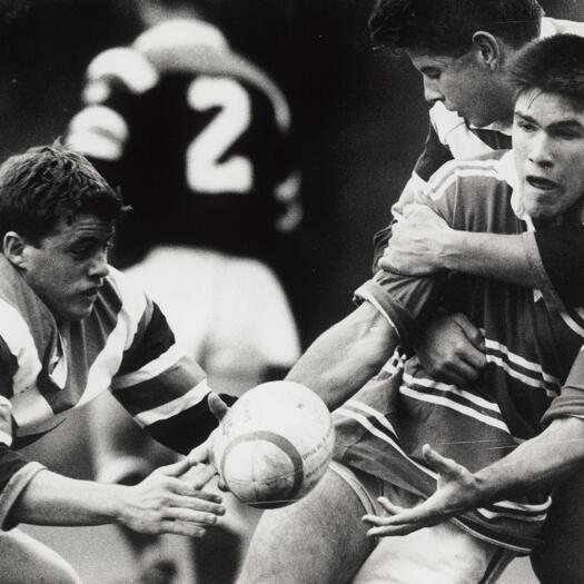 Rugby League Schools Cup final between Hawker College and Ginninderra