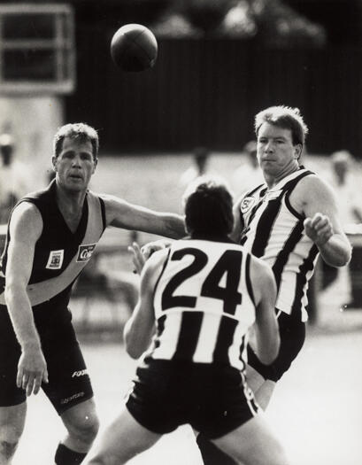 Australian Rules football game between Queanbeyan and Belconnen