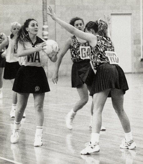 Netball Challenge Cup at Southwell Park, Lyneham