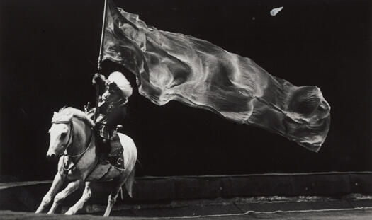 Moscow Circus - this Cossack is a monkey