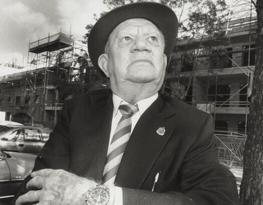 Former cook at Narellan House, Reid, at site