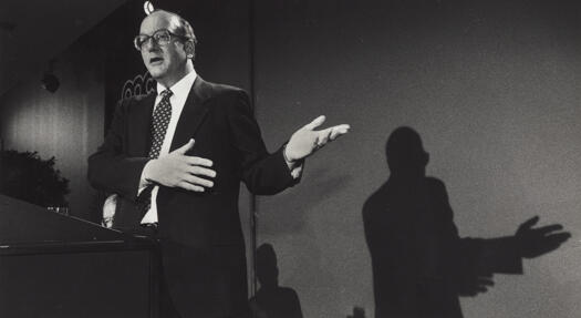 Lewis E. Platt, Chairman of Hewlett Packard, at the National Press Club