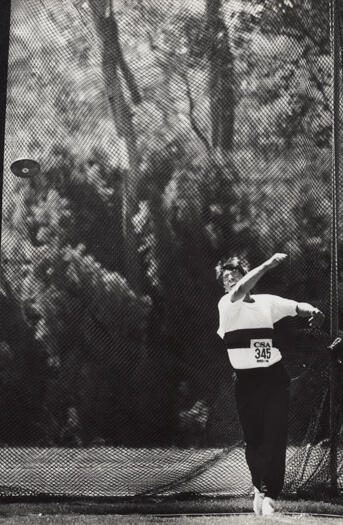 AIS athlete, Koch Damjanouski - discus