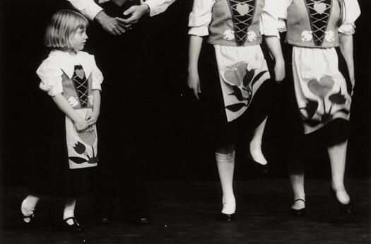 Sound of Music rehearsal - Tallay Wickham, 4, of Macquarie.