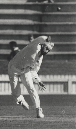 Cricket - Australia v India at Manuka Oval - Bhupinder Singh