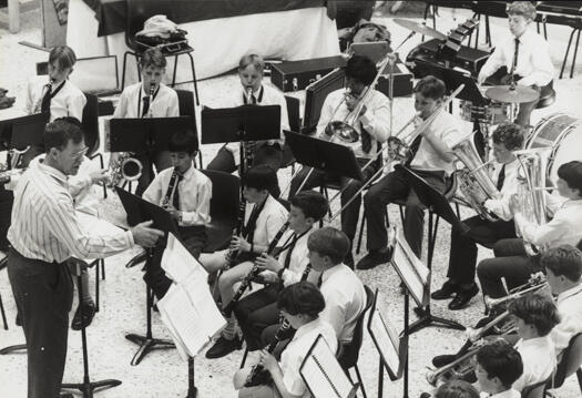 St Edmunds College School Band at Woden Plaza