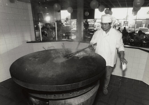 Yung Jung Lee at BBQ in Dickson