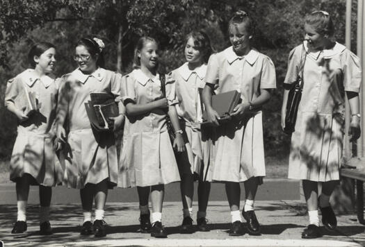 Year 7 students at Merici College