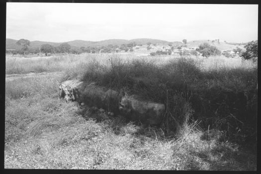 Remains of David Sullivan's pise hut