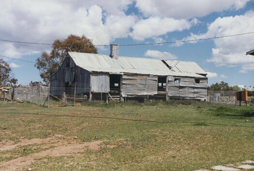 Shearing shed at Tuggeranong built in 1929. Situated near Tuggeranong homestead in Richardson