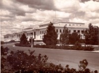 Parliament House taken from the north west side near King George Terrace.