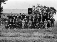 St John's Church of England Men's Society. A portrait of 36 men. 