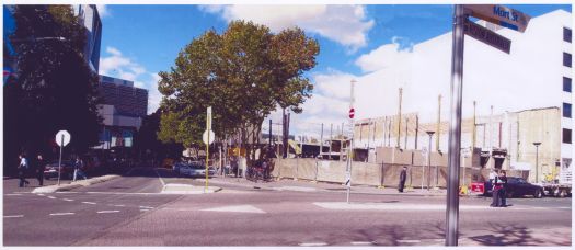 Demolition of Civic Cinema, corner of Bunda & Mort Sreets