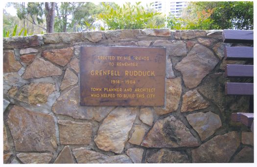 Memorial Plaque to Grenfell Rudduck