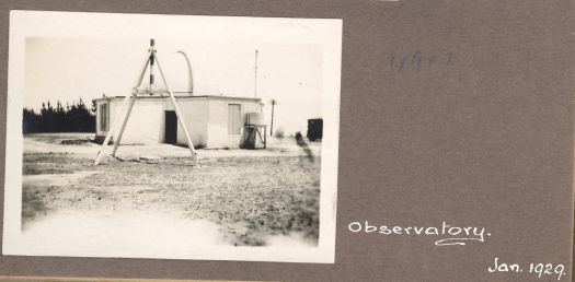 A small observatory on Mt Stromlo