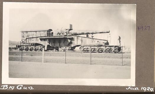 The Big Gun at Canberra Railway Station