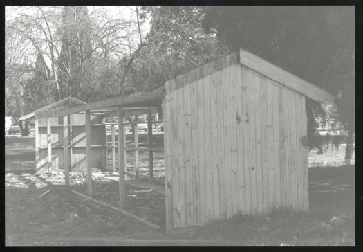 Bike shed, Wentworth Avenue, Kingston