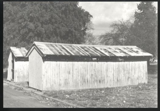 Bike sheds, Wentworth Avenue, Kingston