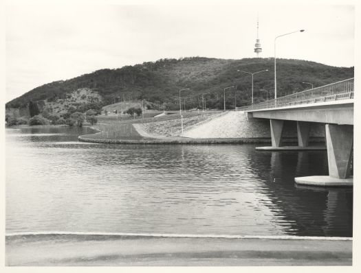 Parkes Way looking east to Lakeside Hotel from the top of Acton Tunnel