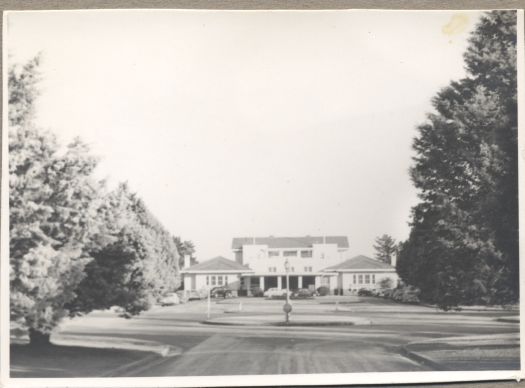A front view of Hotel Canberra