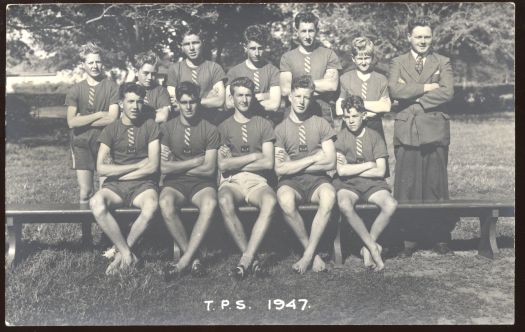 A group of boys from Telopea Park School