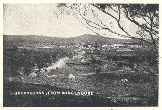 View of Queanbeyan from Station Hill