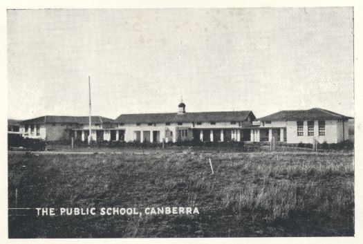 Front view of Canberra Public School