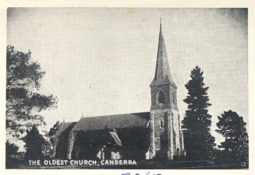 A side view of St John the Baptist Church of England