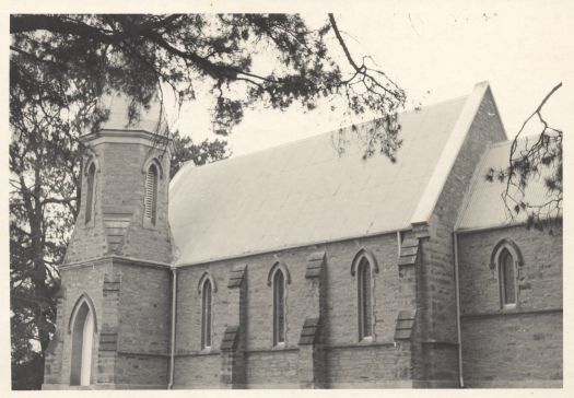 A close view of the St Thomas Church of England