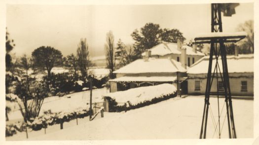 Location not known, house covered in snow