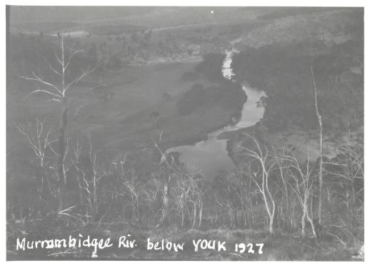 Photo taken of the Murrumbidgee River below Yaouk