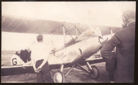 Bert Hinkler's arrival in Canberra