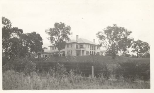 A distant view of the Prime Ministers Lodge