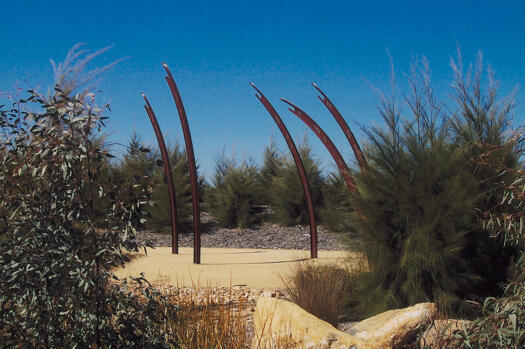 ACT Bushfire Memorial sculpture
