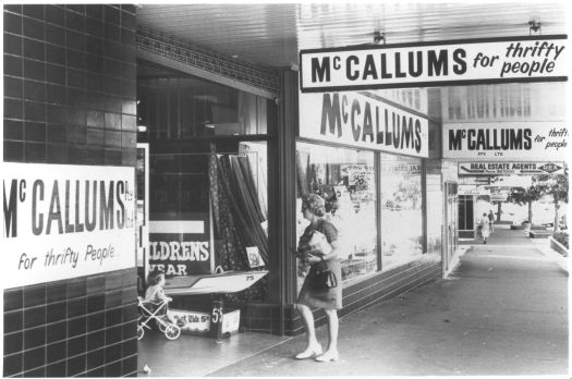 McCallum's shop \"for thrifty people\"