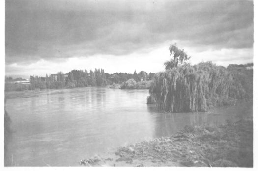 Molonglo River in flood