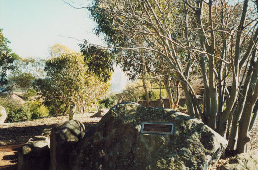 Swinger Hill trig station plaque