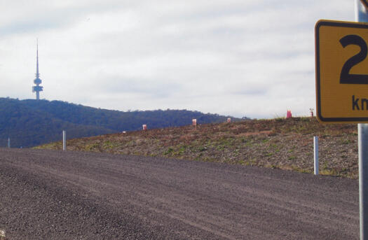 1 of 10 photographs of the National Arboretum north to Black Mountain