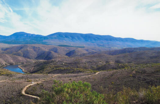 3 of 3 photos of Cotter Dam from high on the slopes of Mt McDonald